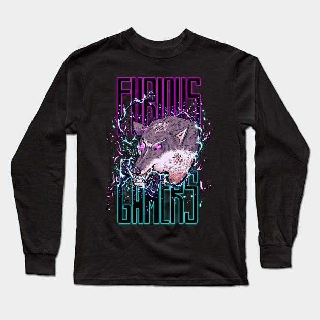 FURIOUS GAMERS 01 Long Sleeve T-Shirt by e-one ink